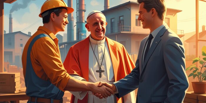 }Pope_Francis_standing_between_a_worker_and_1